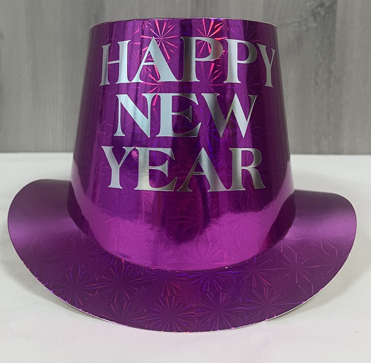 魔术帽子镭射舞台过年装饰外贸道具化妆男士女士帽子新年 产品图