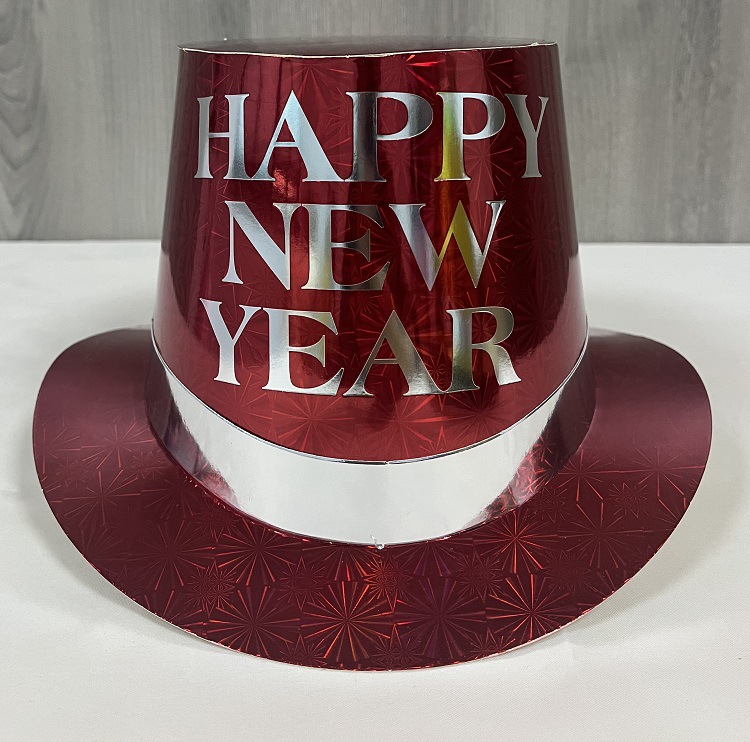 魔术帽子镭射舞台过年装饰外贸道具化妆男士女士帽子新年 详情图10