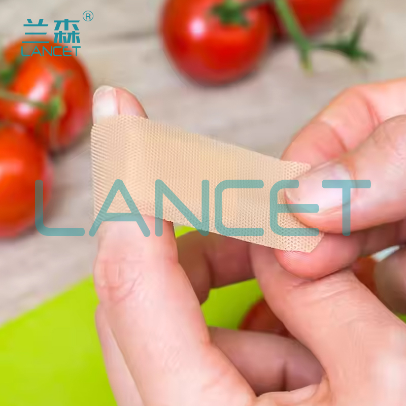 Skin-colored PE waterproof breathable band-aid Absorbent pad waterproof bandage Hemostasis Medical first-aid Bandage