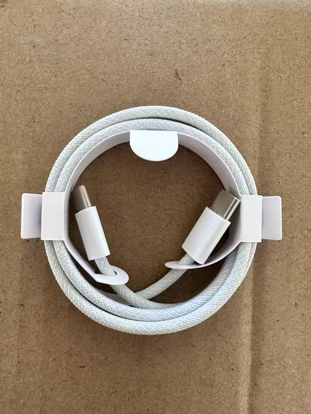 适用苹果数据线15/16编织华为快充数据线批发typec手机充电线图