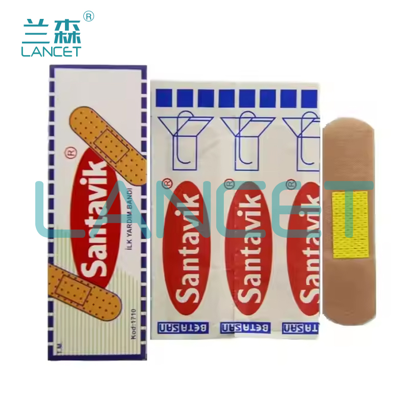 Santavik小盒包装创口贴止血带伤口急救3孔透气创口贴10片装