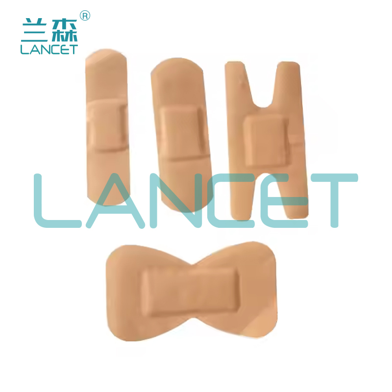 H型创可贴bandage蝴蝶形肤色PE防水微孔透气指尖贴迷你条形方形