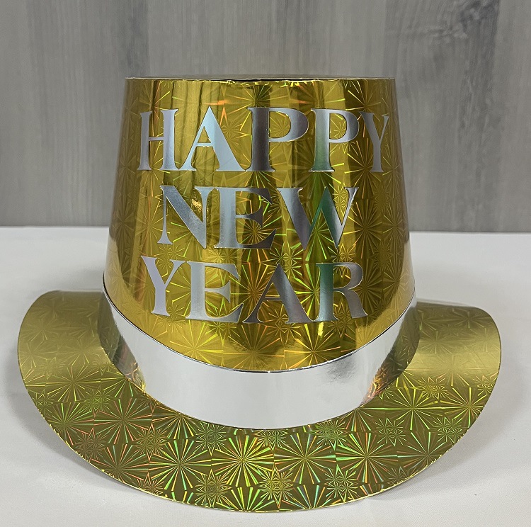 魔术帽子镭射舞台过年装饰外贸道具化妆男士女士帽子新年 详情图13