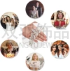 Water diamond crown Korean-style accessories, fashionable and trendy ladies' accessories, bride's crown fashionable accessories, headbands, wedding accessories, bride's head crown fashionable accessories Specification image
