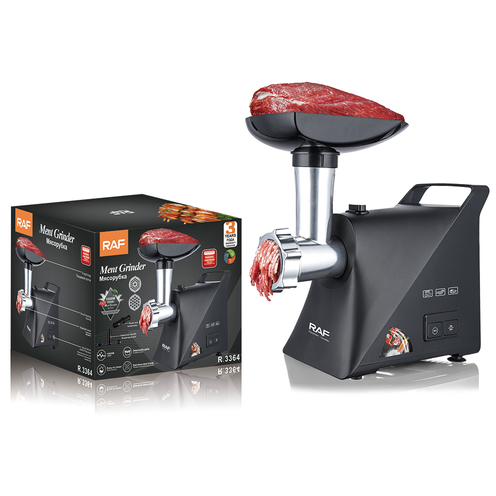 RAF European standard household small electric benchtop minced meat, sausage and meat grinder, mixer, food processing machinery details Picture