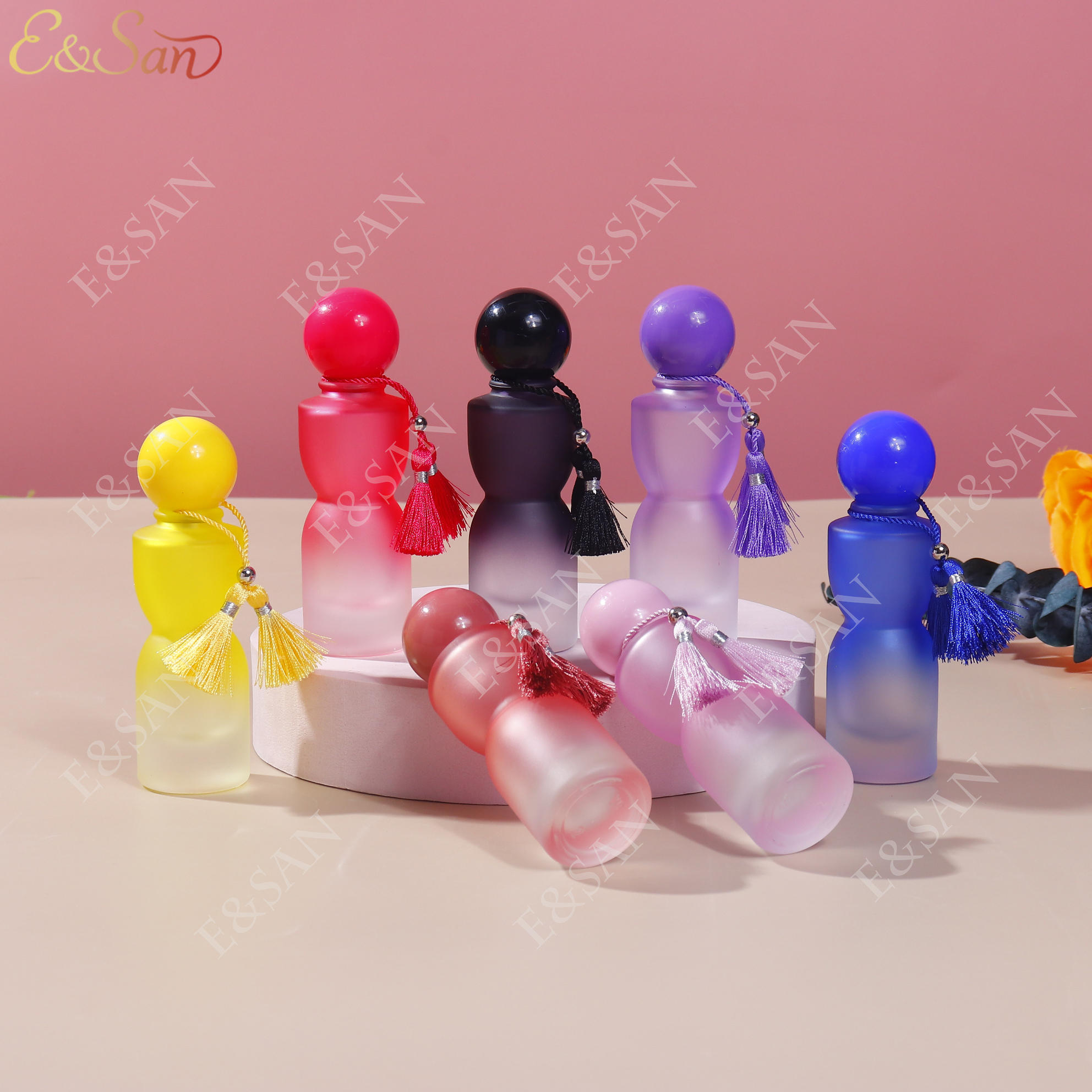 玻璃瓶/香水盖/带塞玻璃瓶/玻璃杯杯子/diy塑料许愿空瓶产品图
