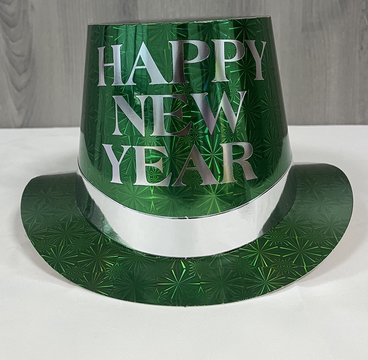 魔术帽子镭射舞台过年装饰外贸道具化妆男士女士帽子新年 详情图5