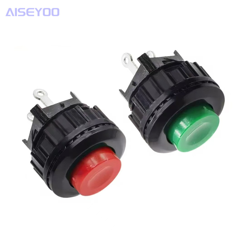 14mm red/green circular push-button switch DS-500 unlocked reset 1A/125VAC push-button switch pic 3