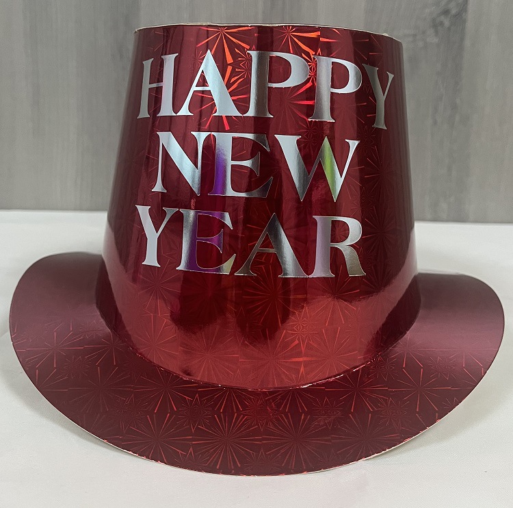 魔术帽子镭射舞台过年装饰外贸道具化妆男士女士帽子新年 详情图14