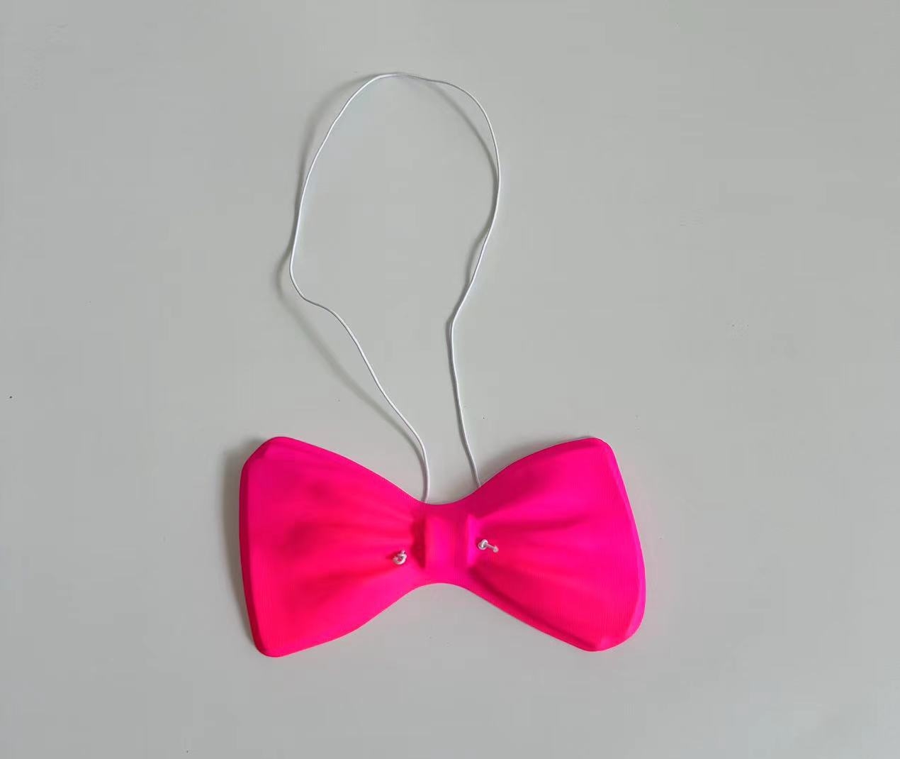 万圣节装饰小领结节日狂欢装扮表演道具塑料PVC蝴蝶结  小蝴蝶结 详情图3