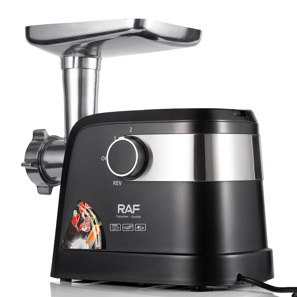 RAF European standard household small electric countertop meat mincer, sausage grinder, meat mixer, food processing machinery pic 9