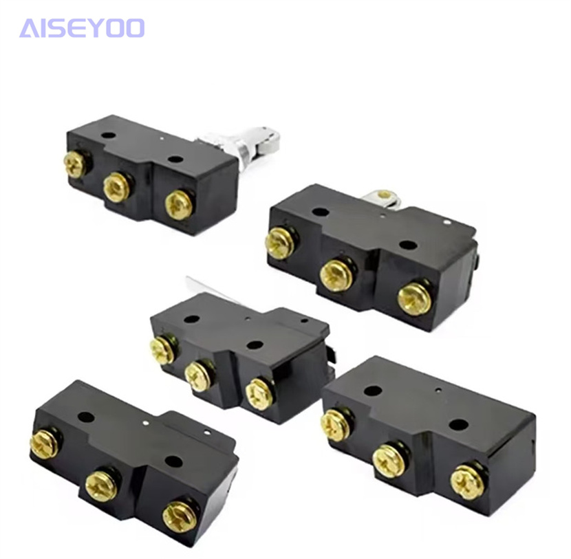 Travel microswitch hinge lever type 15a limit switch self-resetting safety contact plate microswitch power push-on microswitch small microswitch travel key Item Picture