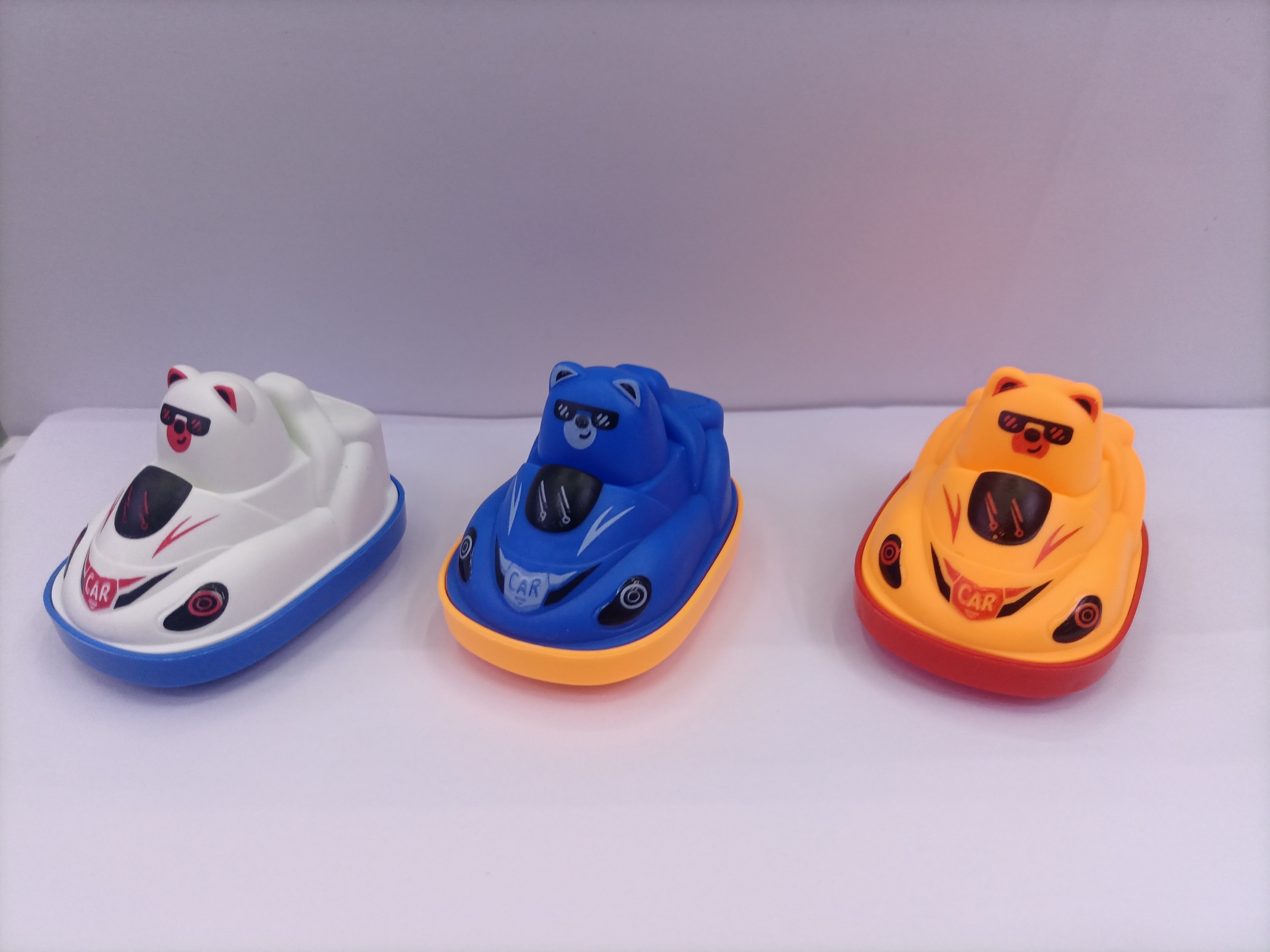 儿童玩具汽车回力小熊卡丁回力碰碰车赛车模型迷你回力卡丁车玩具详情图4