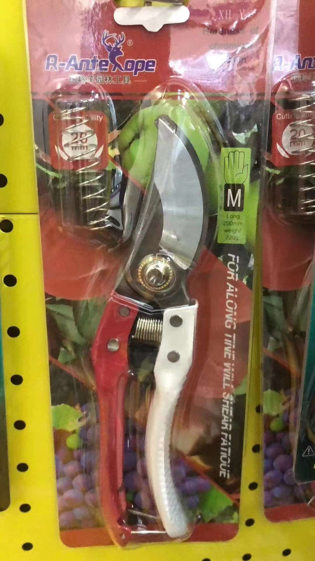 Flower shears, pruning shears, branch shears, garden shears, thick branch shears, garden fruit tree shears, hardware tools, fruit picking scissors
