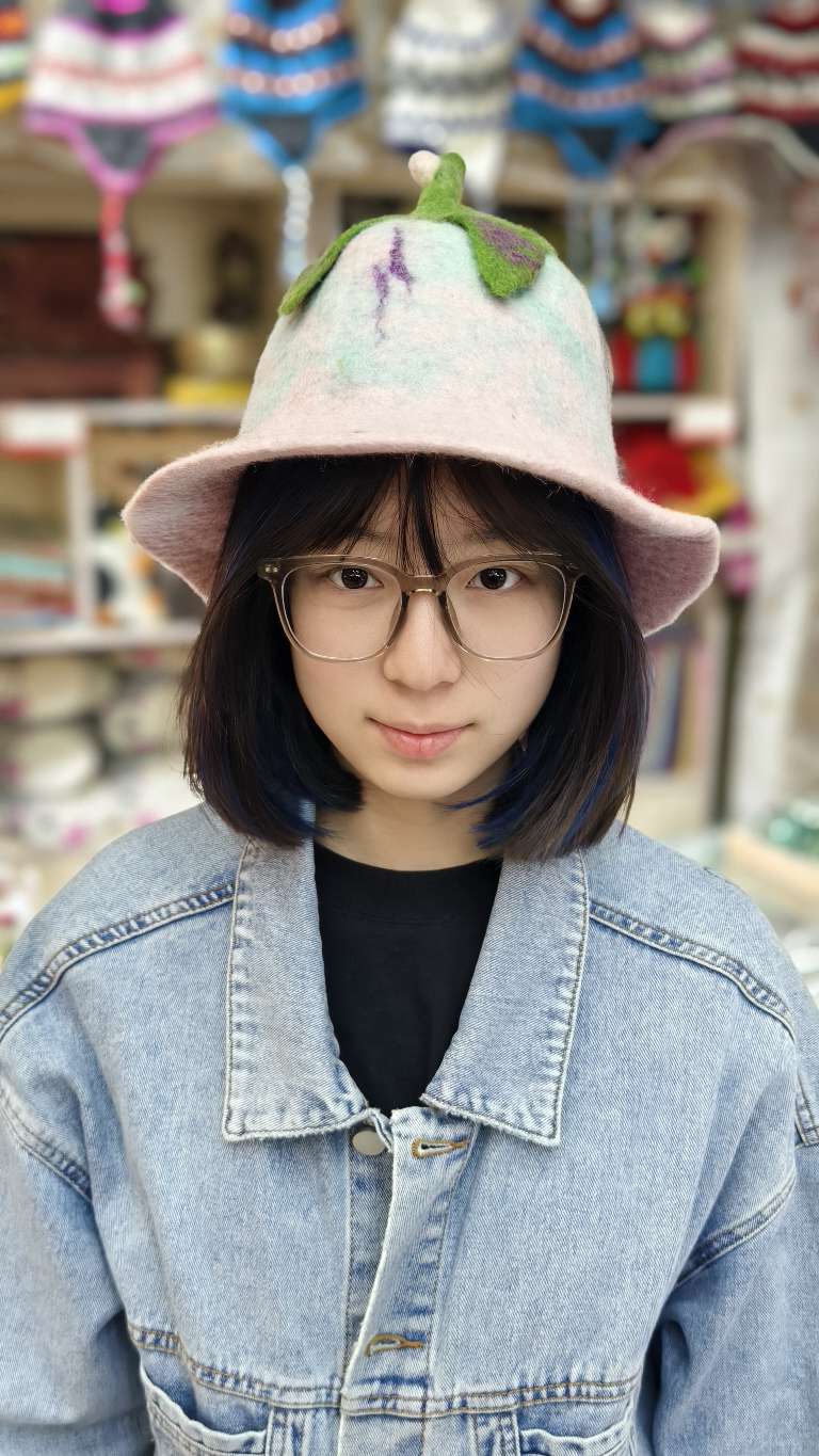 尼泊尔手工羊毛毡帽子