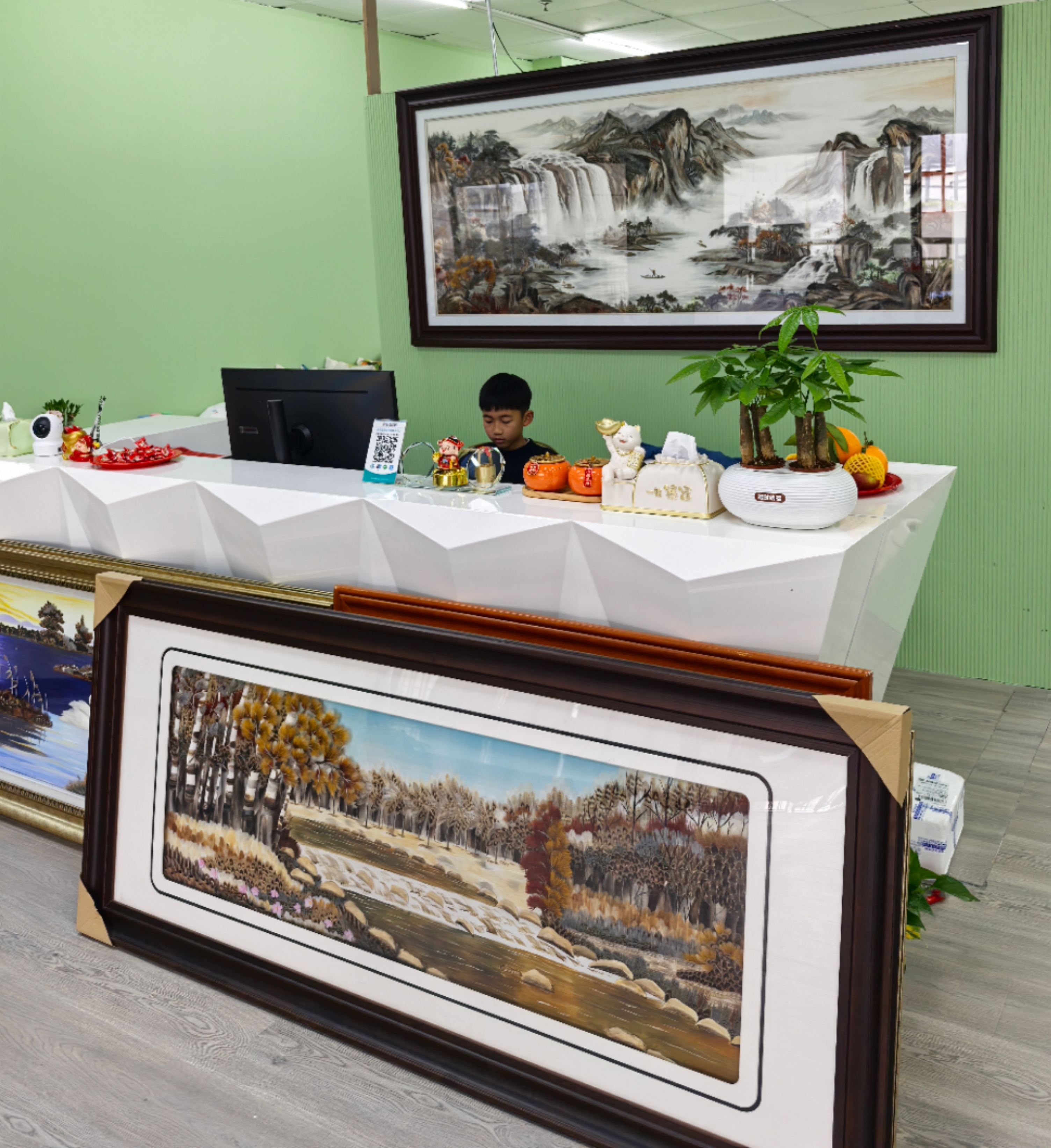 Wancai home decoration painting describe pic - 1