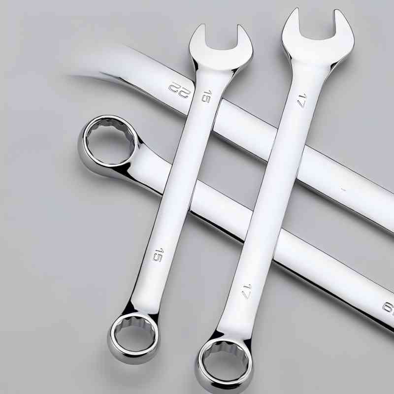 ChromeVanadiumSteelHigh-QualityCombinationWrench Specification drawing