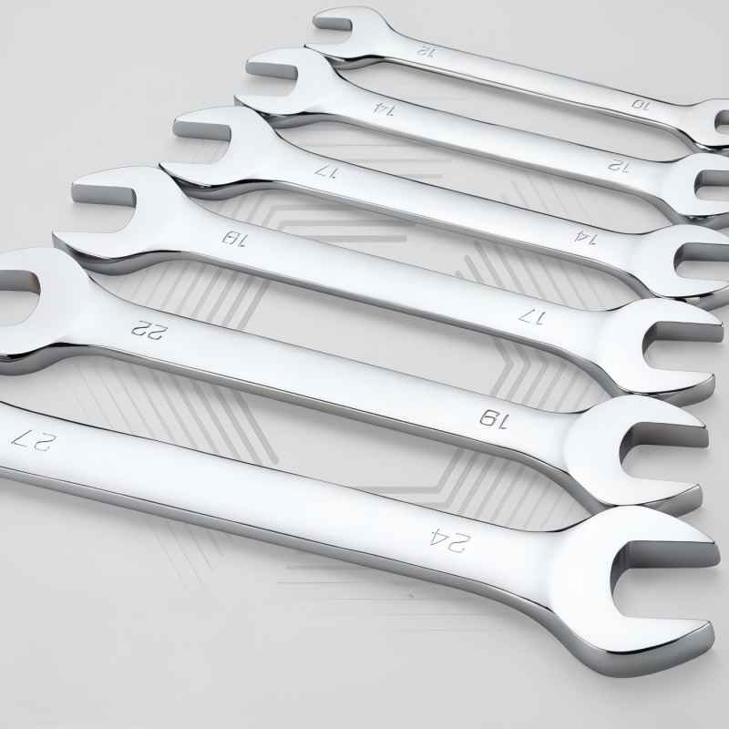 Double Opening Wrench CR-V Matte Wrench Application Scenario