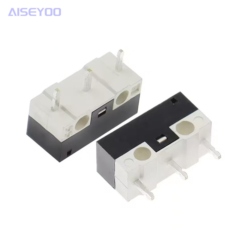 Mouse switch, three-pin touch, 1A, 125V AC, rectangular switch, small micro switch without handle Specification image