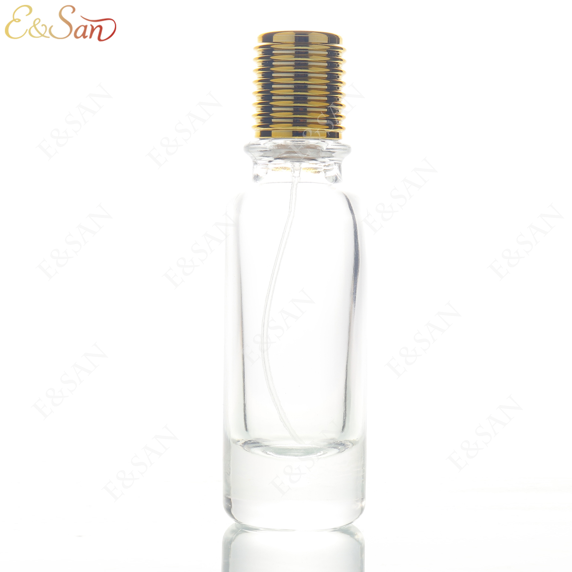 PT1454T-50ML 彩色/透明香水瓶订制，玻璃瓶香水盖玻璃瓶香水盖带塞玻璃瓶玻璃杯杯子diy塑料许愿空瓶