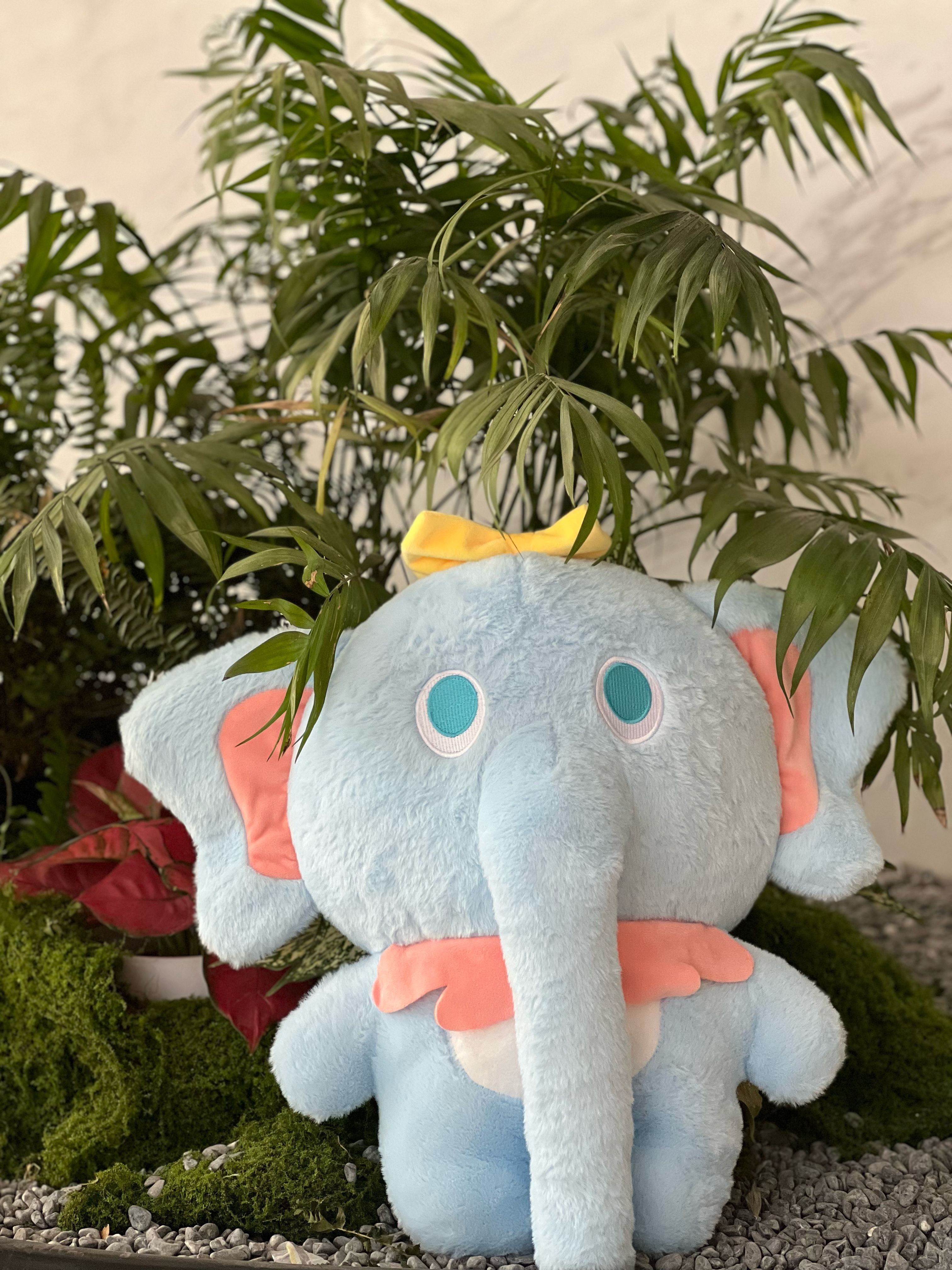 Plush toys, long-nosed elephant dolls, children's toys, soothing toys, wholesale toys Specification image