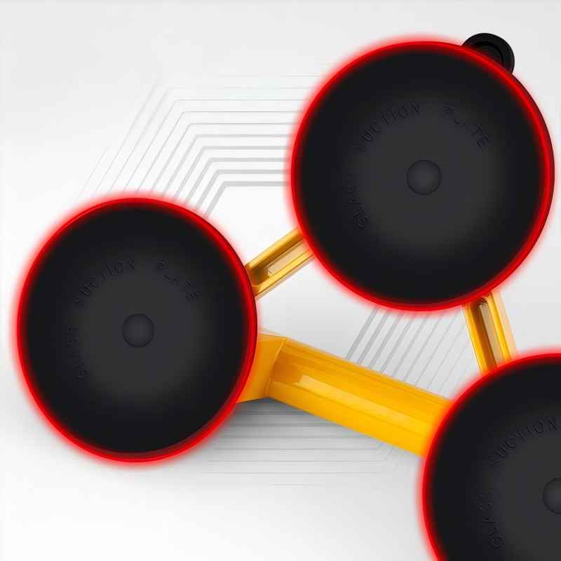 Professional Glass Lifter 3 Heavy Duty Suction Cups Application Scenario