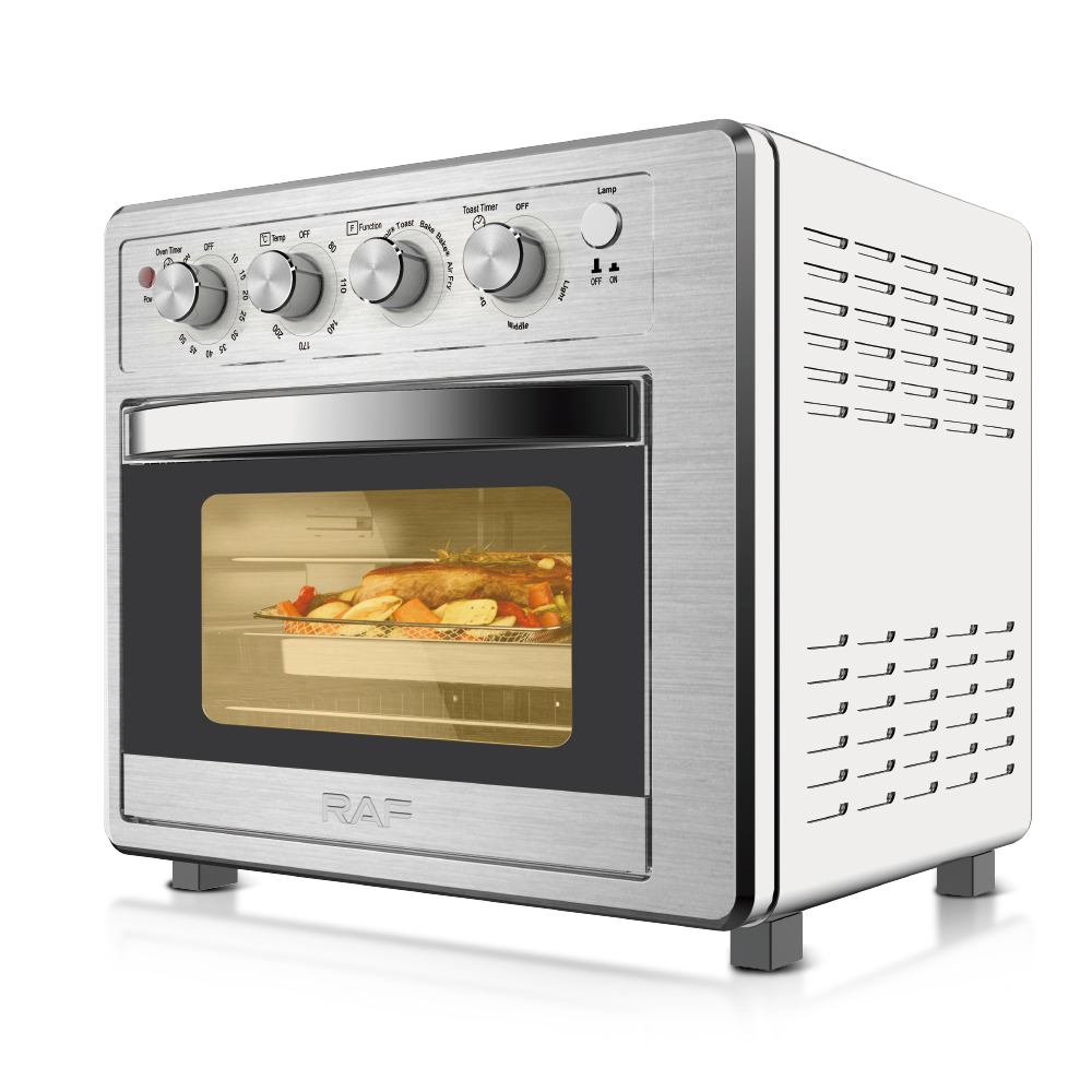 RAF European Regulation 25L cross-border 3-in-1 multi-functional electric oven air fryer baking bread has its own regular heating Application Scenario