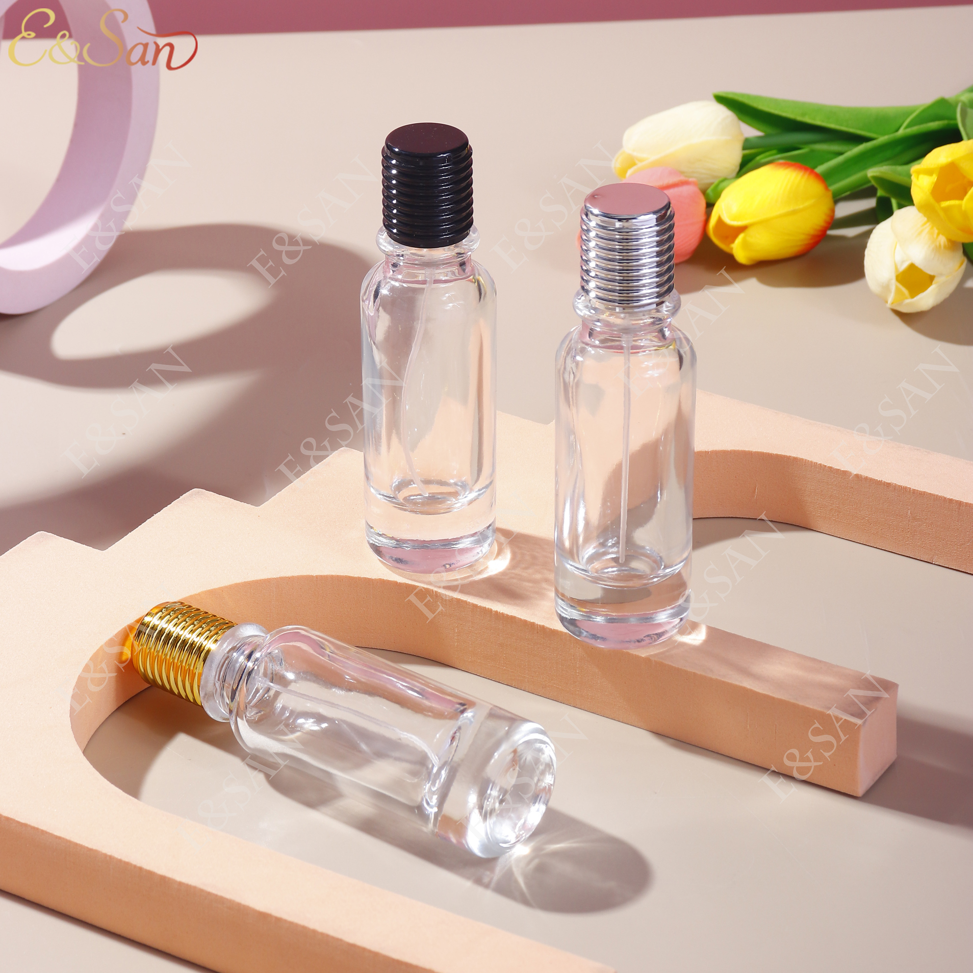 玻璃瓶/香水盖/带塞玻璃瓶/玻璃杯杯子/diy塑料许愿空瓶细节图
