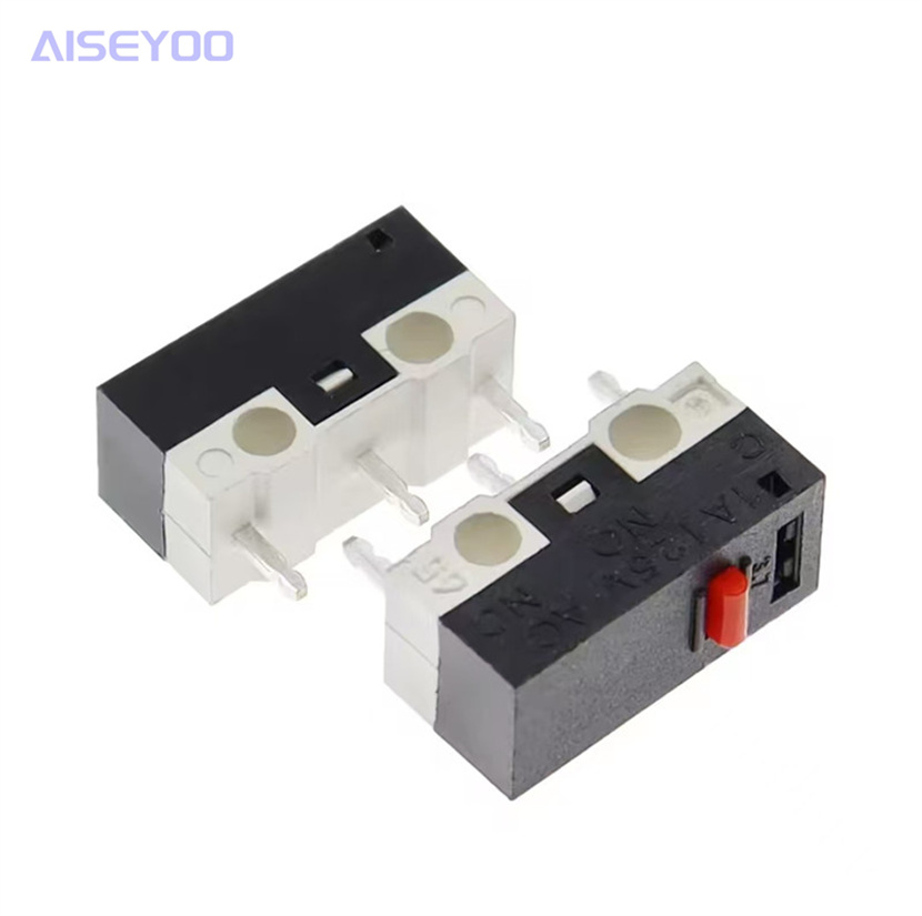 Mouse switch, three-pin touch, 1A, 125V AC, rectangular switch, small micro switch without handle Item Picture