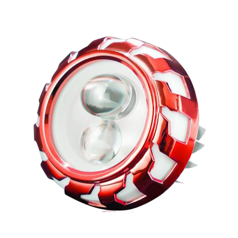 Motorcycle Angel Demon Eye accessories High light led headlights bubble flash light battery electric vehicle spotlight Item Picture