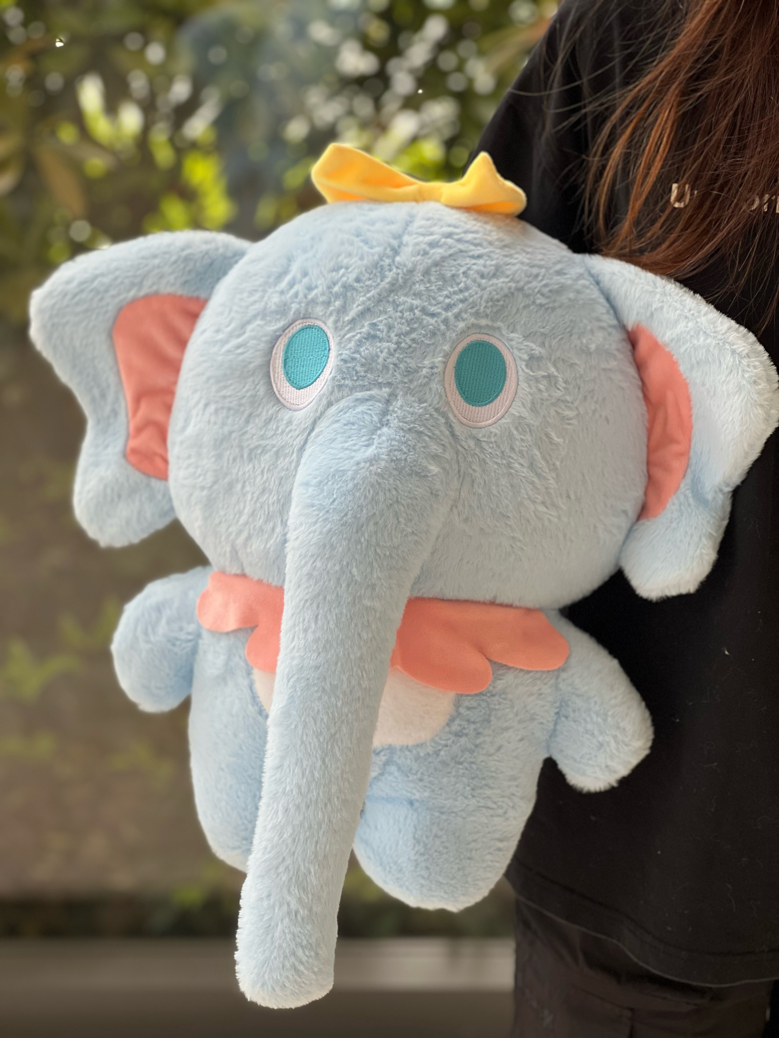 Plush toys, long-nosed elephant dolls, children's toys, soothing toys, wholesale toys details Picture