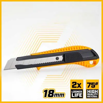 Multiple Models 18mm Cutter Snap Off Blade Utility Knife thumbnail