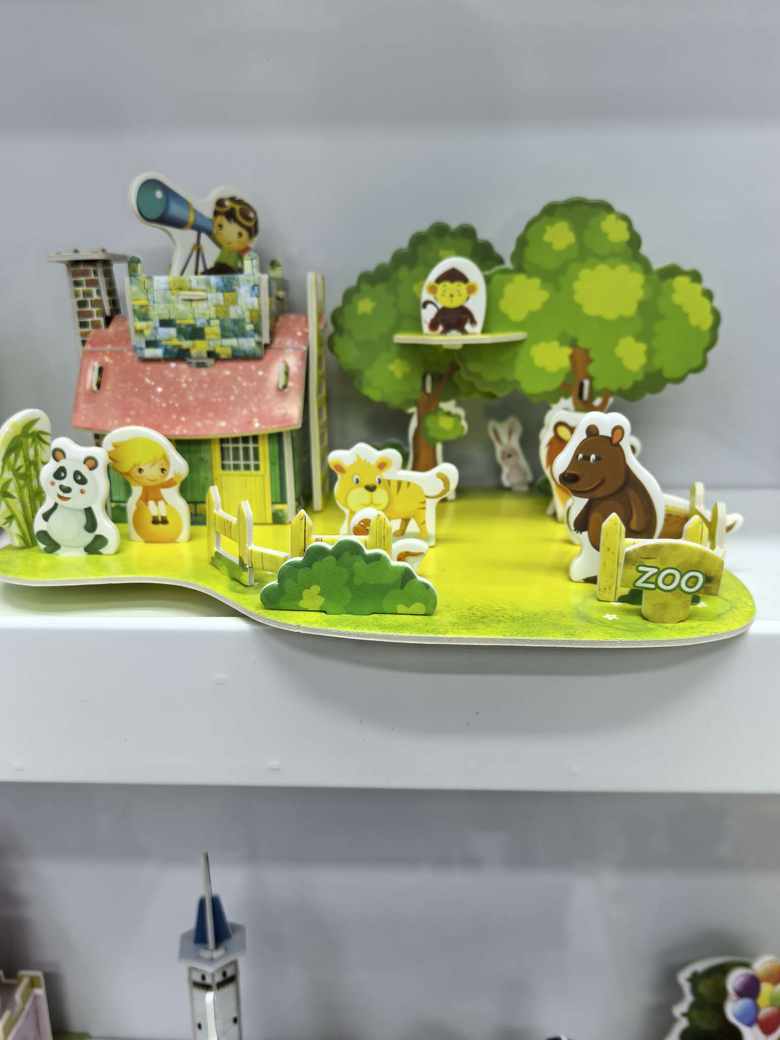 DIY场景制作白底实物图