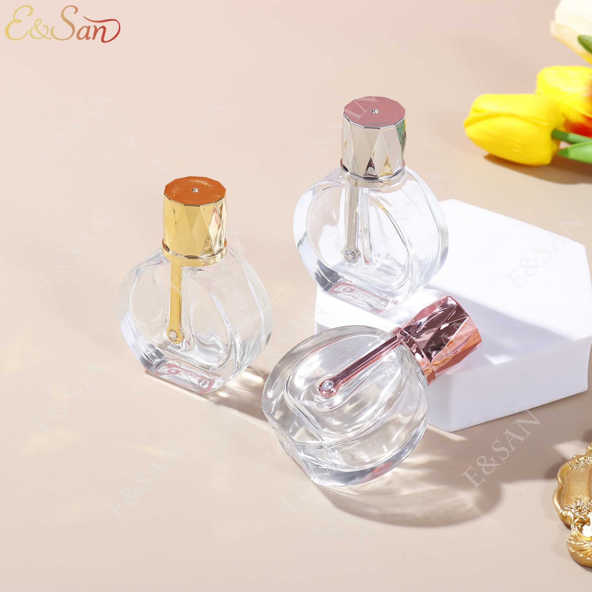 玻璃瓶/香水盖/带塞玻璃瓶/玻璃杯杯子/diy塑料许愿空瓶产品图