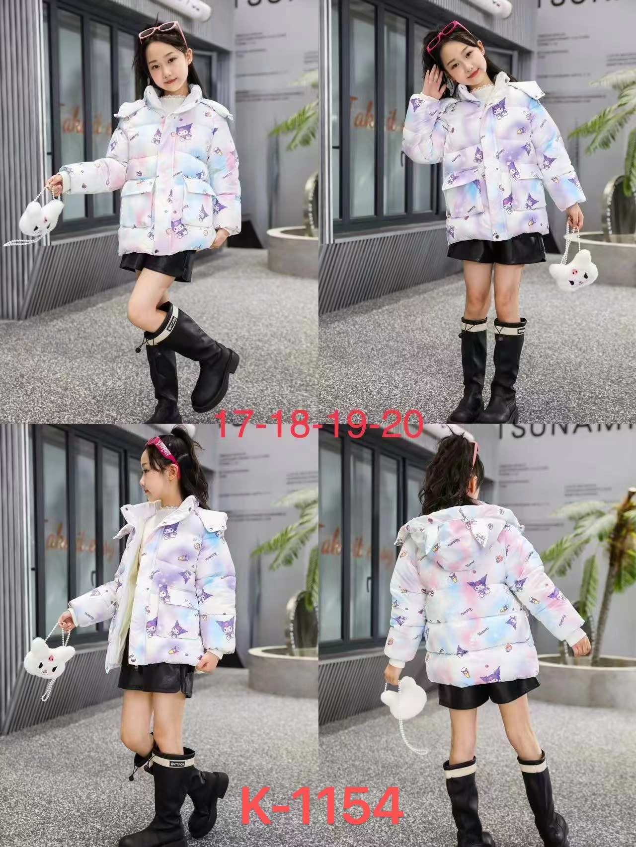 童装外贸棉衣jacket儿童棉服K-1154儿童棉服