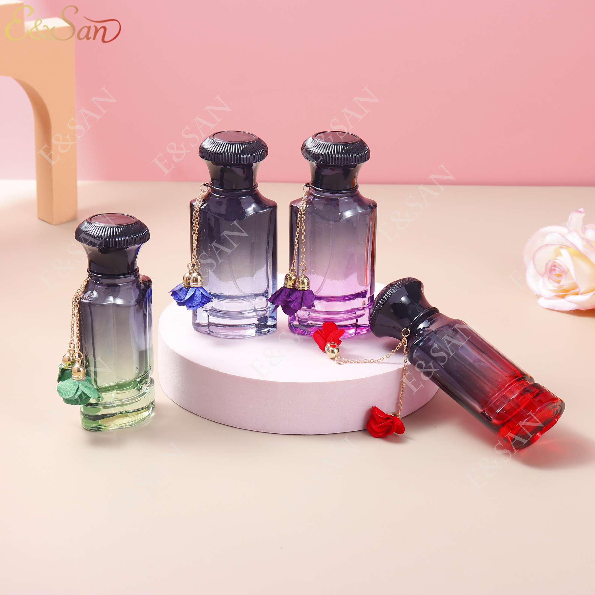 玻璃瓶/香水盖/带塞玻璃瓶/玻璃杯杯子/diy塑料许愿空瓶细节图