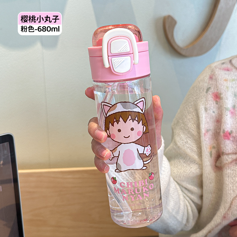 Chibi Maruko-chan student Cup Children's water cup Item Picture