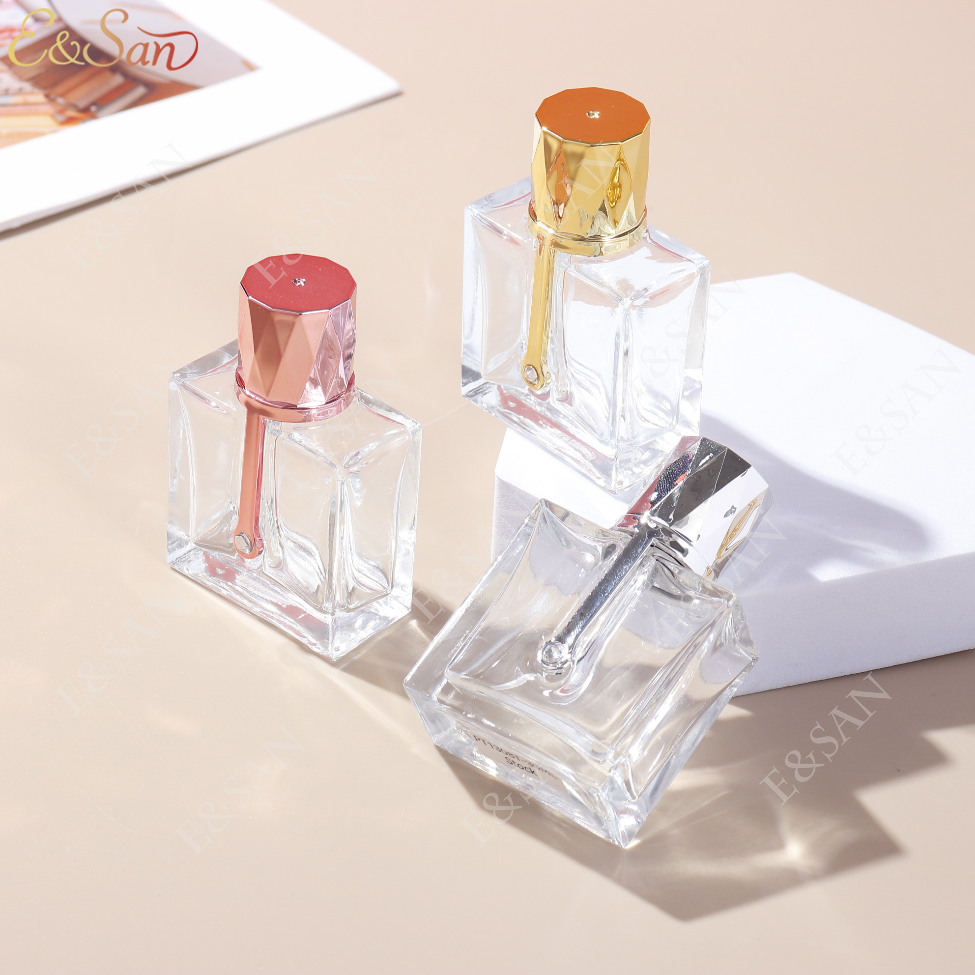 玻璃瓶/香水盖/带塞玻璃瓶/玻璃杯杯子/diy塑料许愿空瓶细节图