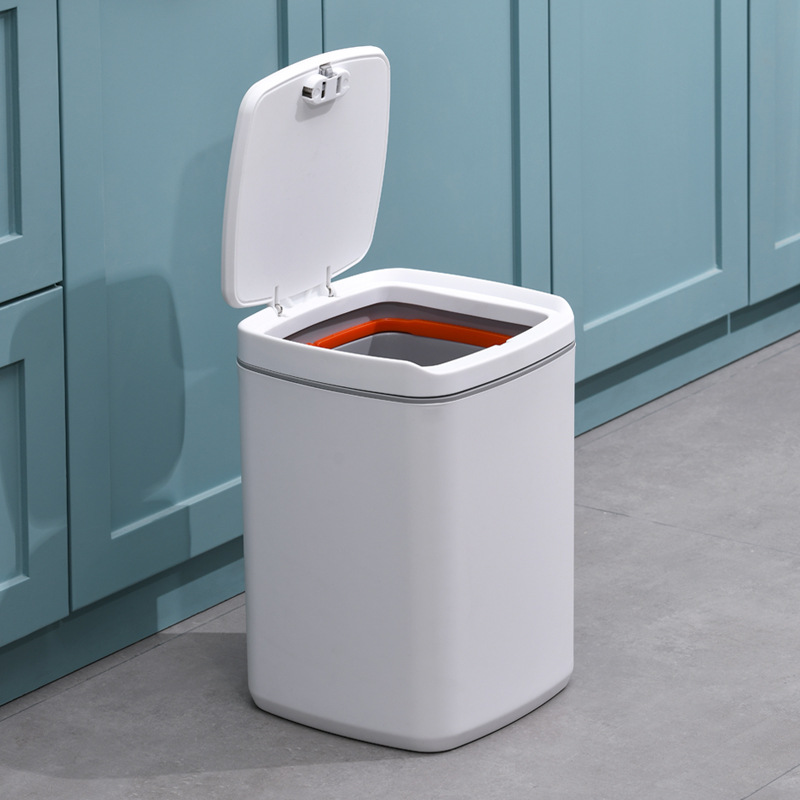 B39-DRC-6210形按压式卫生桶客厅自动封口收纳桶清洁桶厨房密封图