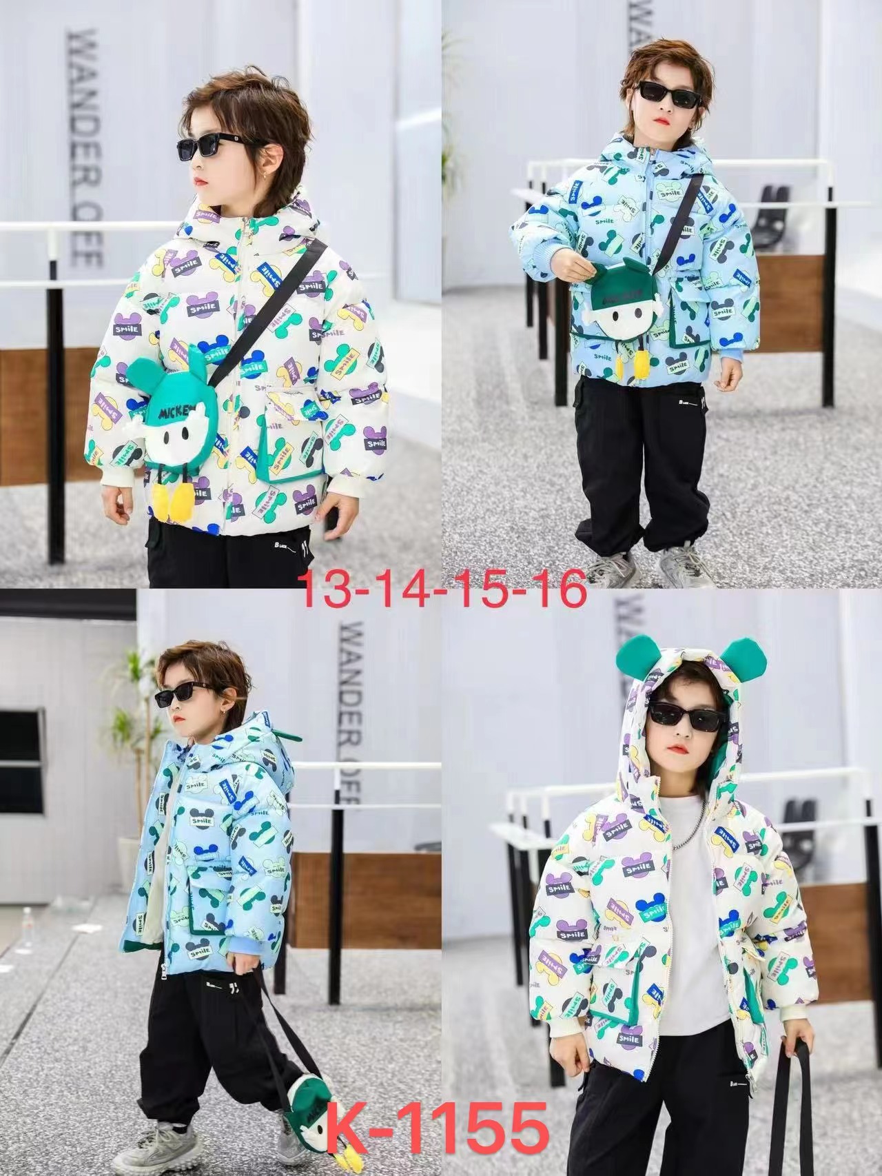 童装外贸棉衣jacket儿童棉服K-1155儿童棉服