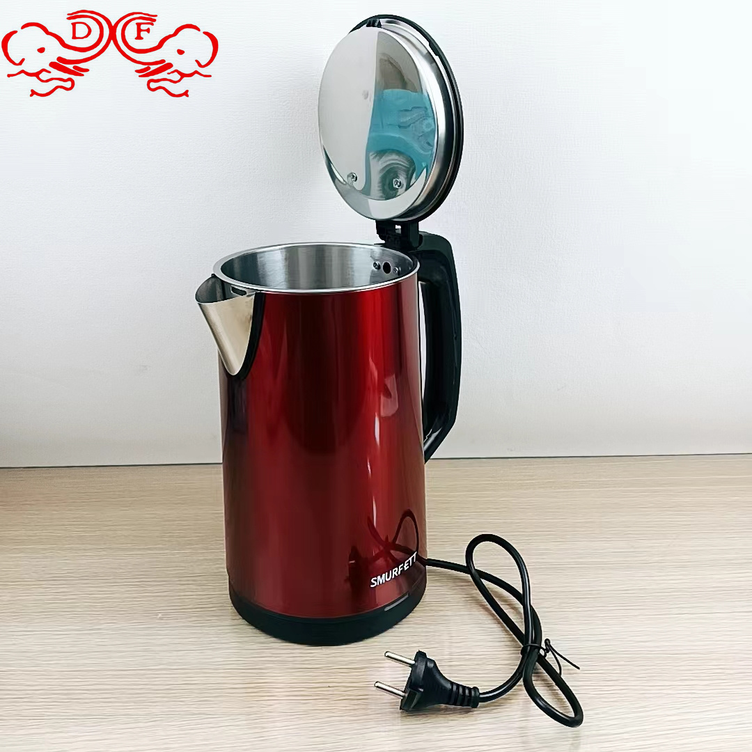 DF68862 kettle, stainless steel insulated kettle, coffee kettle, European 2.3L household kettle, hot water kettle, DF TRADINGHOUSE Specification image