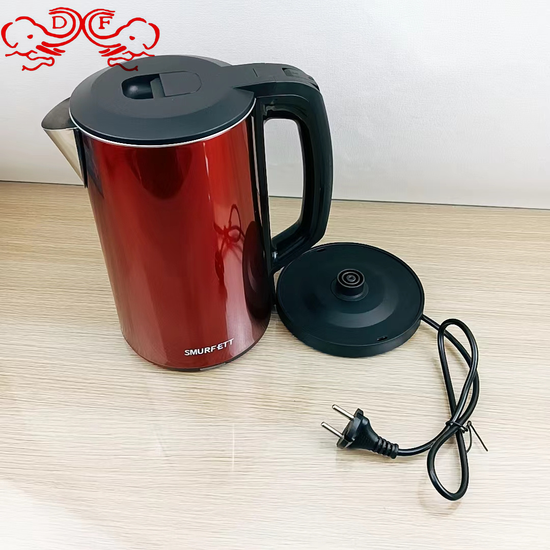 DF68862 kettle, stainless steel insulated kettle, coffee kettle, European 2.3L household kettle, hot water kettle, DF TRADINGHOUSE