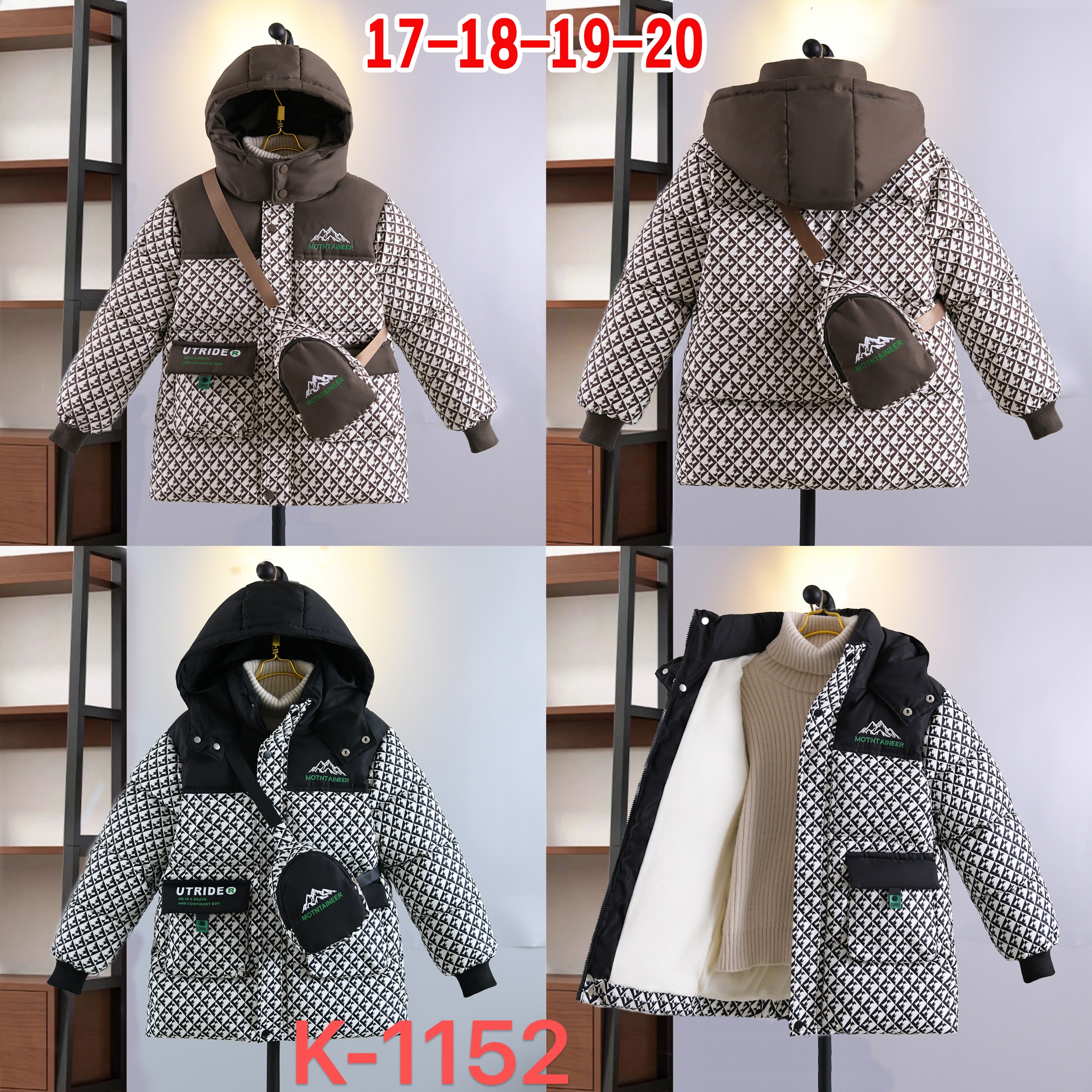 童装外贸棉衣jacket儿童棉服K-1152儿童棉服