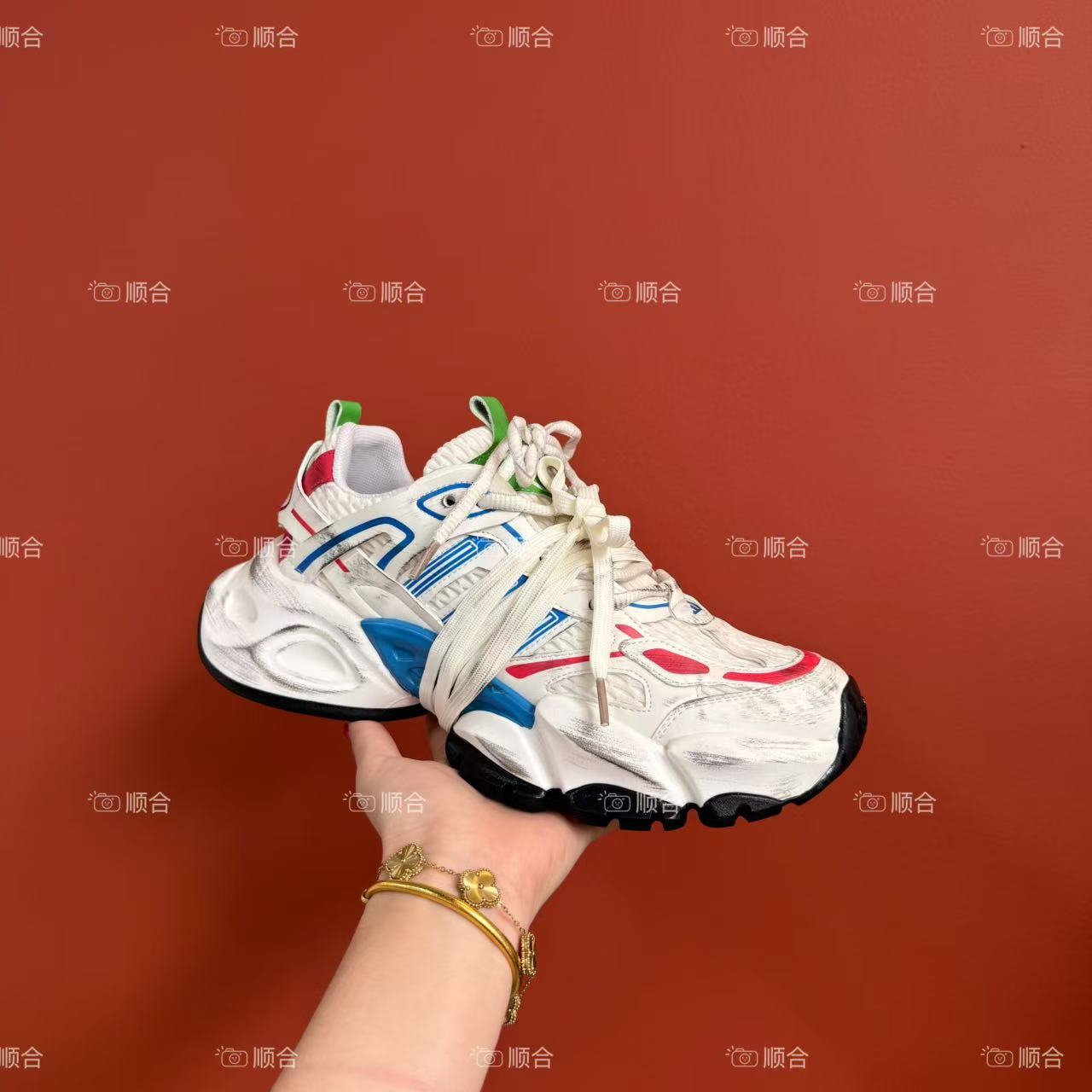 大牌范欧美风潮牌运动老爹鞋，春夏秋季新款详情图13