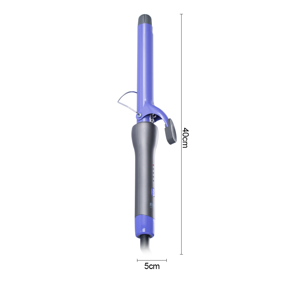 RAF new curling iron straightener ceramic splint 360° rotary wet and dry straight roll dual purpose large roll inside buckle bangs Item Picture