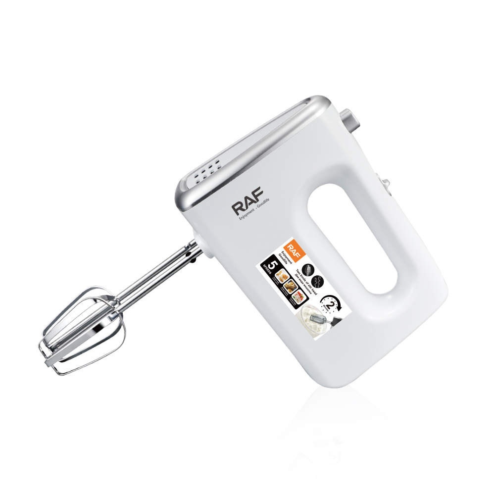 RAF European regulations cross-border electric beater 5 speed 350w easy to clean baking beater cream mixer Item Picture
