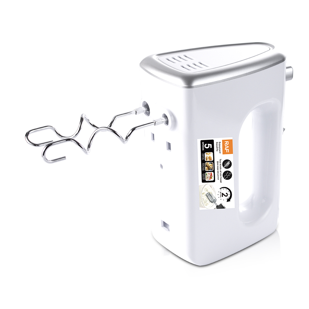 RAF European regulations cross-border electric beater 5 speed 350w easy to clean baking beater cream mixer Specification drawing