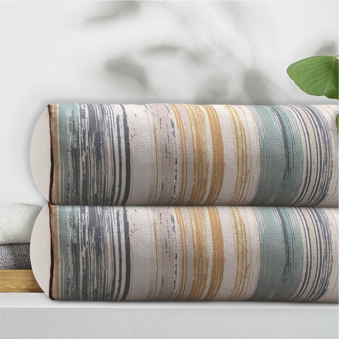 棉麻面料客厅沙发卧室午休飘窗圆柱抱枕套枕头套