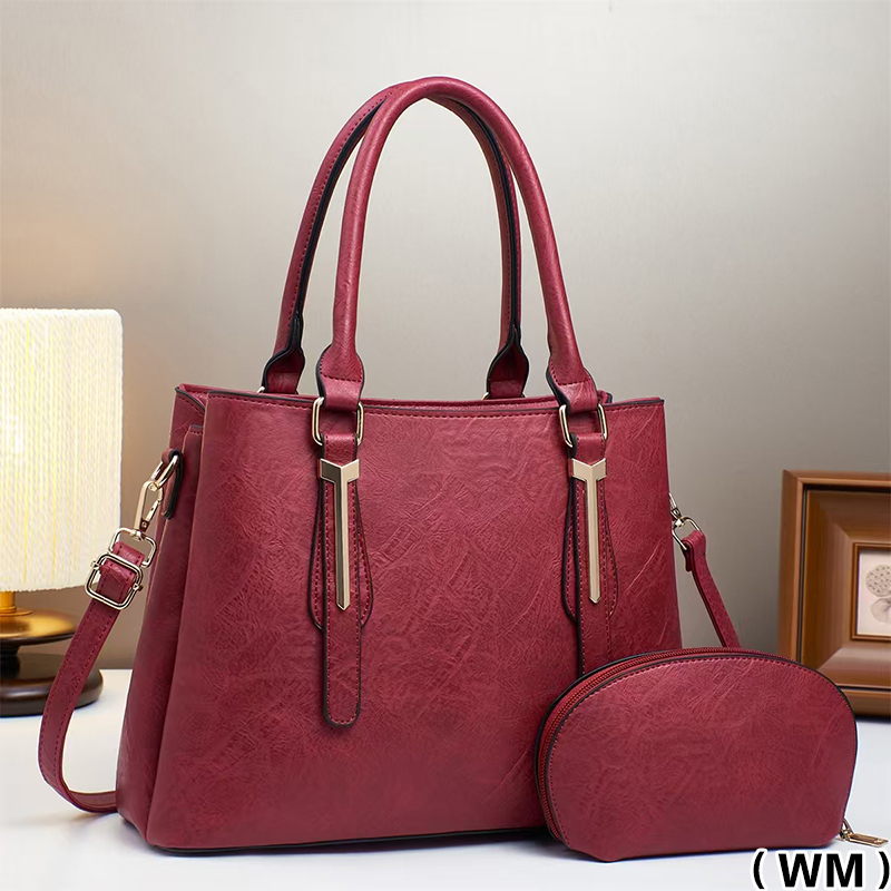 梅方箱包一鼎包业新款复古简约百搭单肩大包洋气大容量手提包