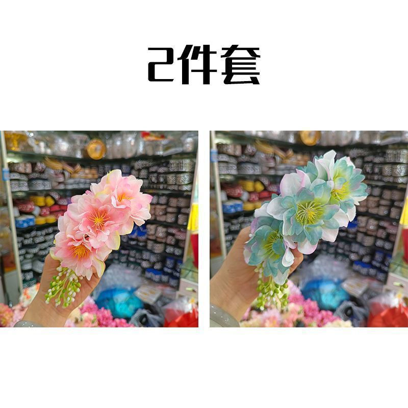 Yunnan Dai ethnic hairpins, hair flowers, hair combs, dance performances, Myanmar, Thailand and Southeast Asian style new children's and adult hair clips detail image 3